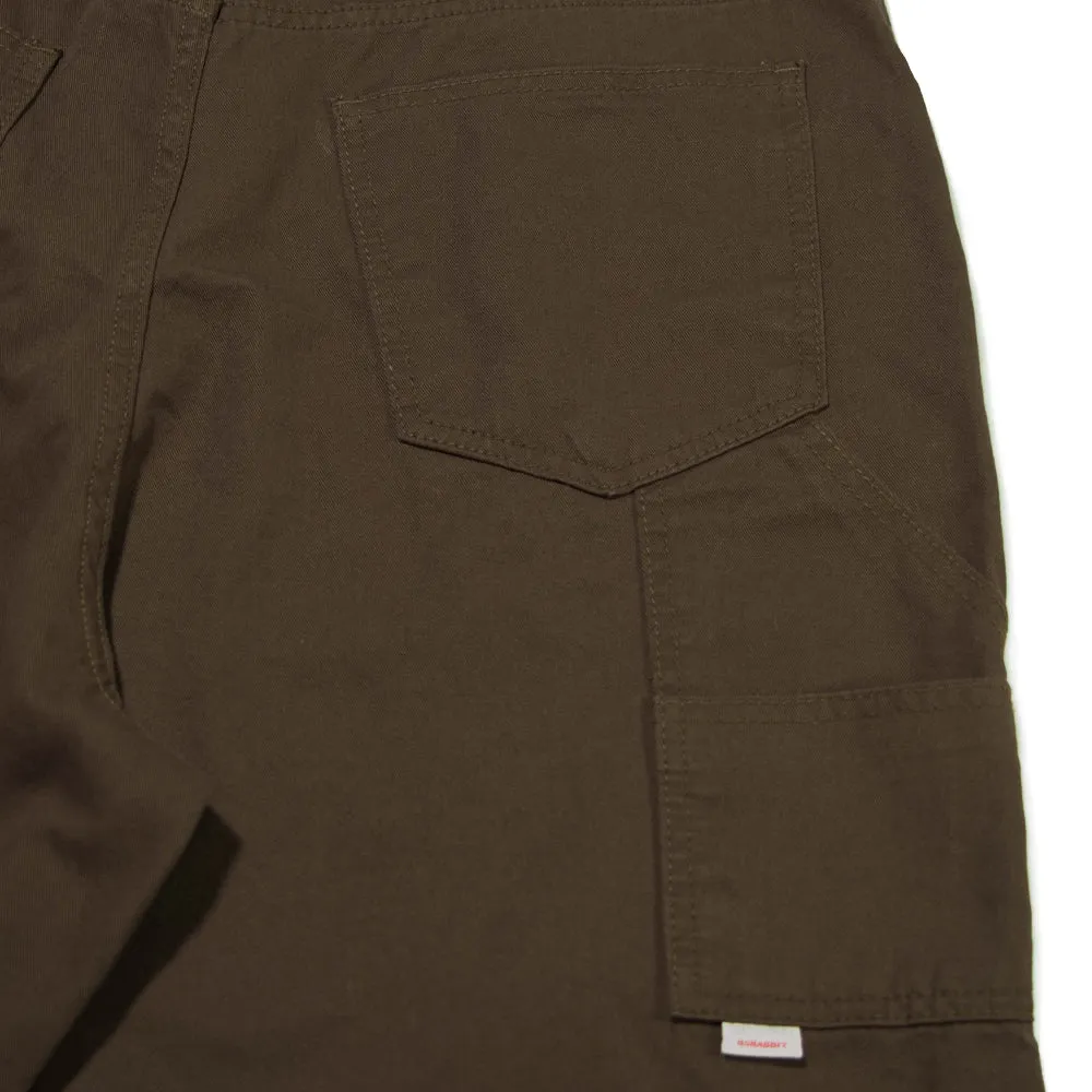 CARPENTER LOOSEFIT COTTON PANTS DARK KHAKI