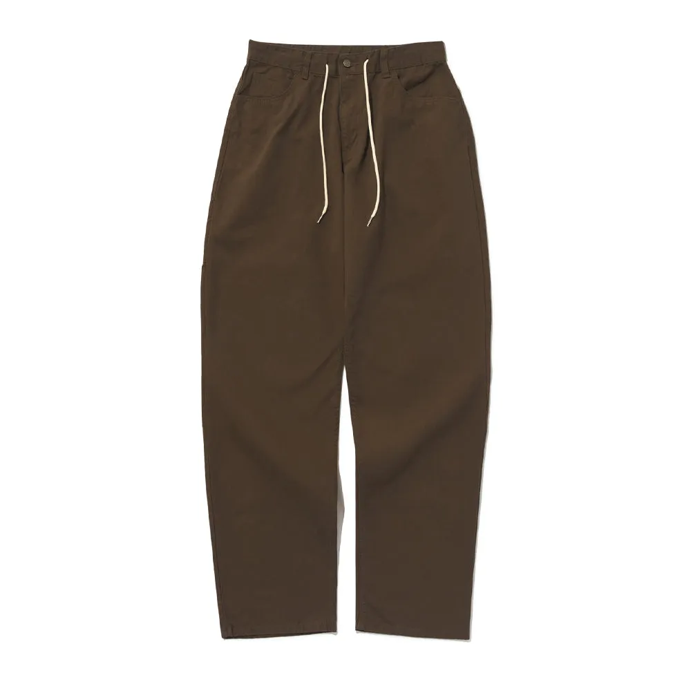 CARPENTER LOOSEFIT COTTON PANTS DARK KHAKI
