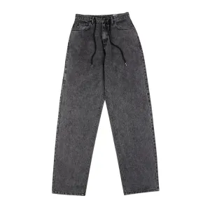 CARPENTER LOOSEFIT DENIM PANTS STONE BLACK