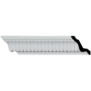 Carrillo Crown Moulding, 3"H x 3"P x 4 1/4"F x 94 1/2"L