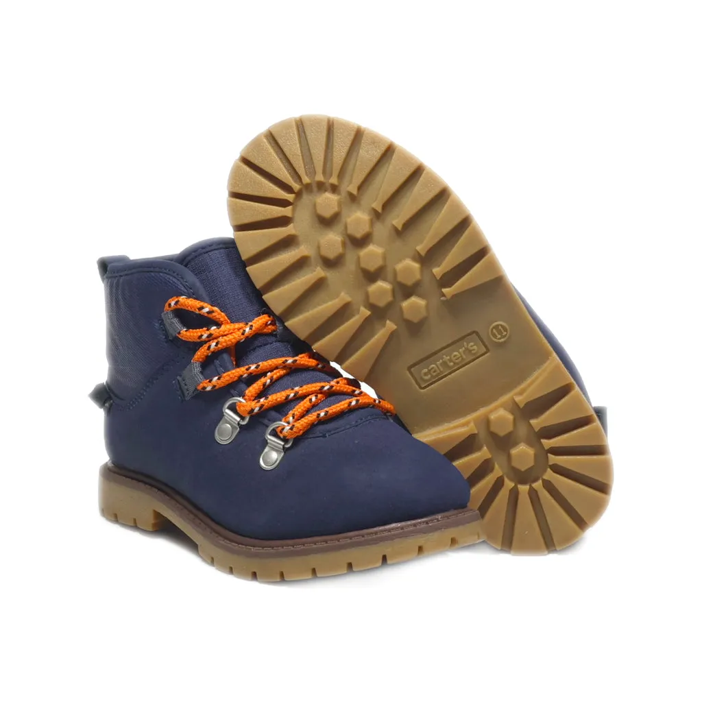 Carter'S Cason-Cr Ankle Boots Leather Blue Colour For Kids