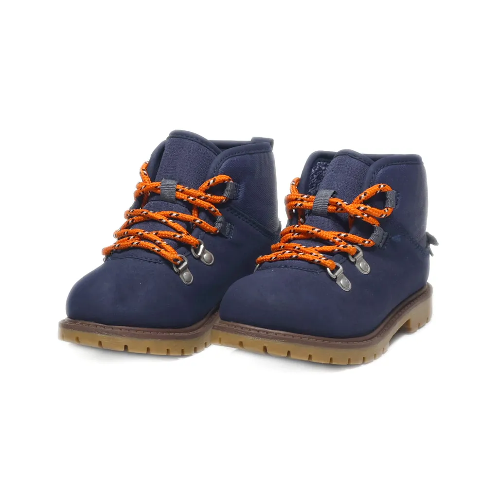 Carter'S Cason-Cr Ankle Boots Leather Blue Colour For Kids