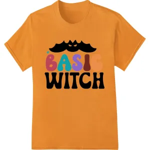Cast a Spell with this Enchanting 'BASIC WITCH' Design