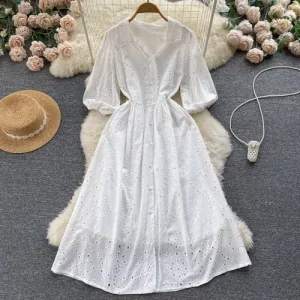 Casual Chic Chiffon Dress