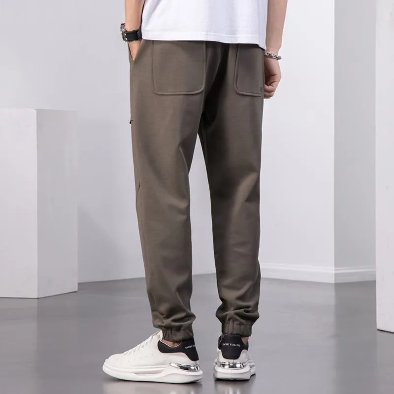 Casual Sports Tapered Simplicity Chic Versatile Pants
