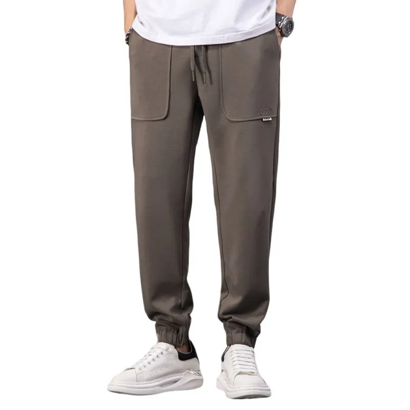 Casual Sports Tapered Simplicity Chic Versatile Pants