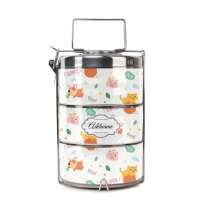 Cat And Friends Tiffin Carrier