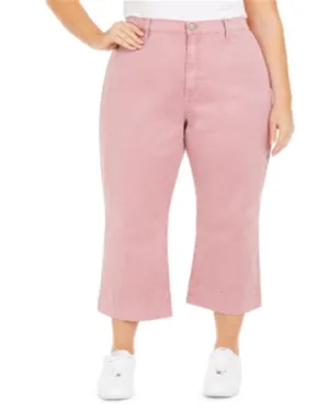 Celebrity Pink Women's  Montauk Cropped Pants Pink  22W | Pink