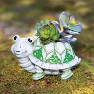 Celtic Turtle Mini Planter