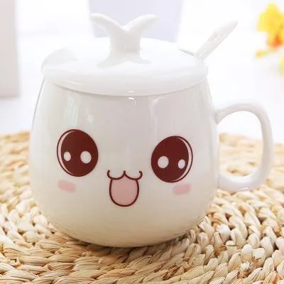 Ceramic Mugs With Adorable Faces