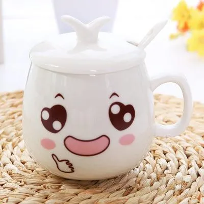 Ceramic Mugs With Adorable Faces