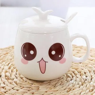 Ceramic Mugs With Adorable Faces