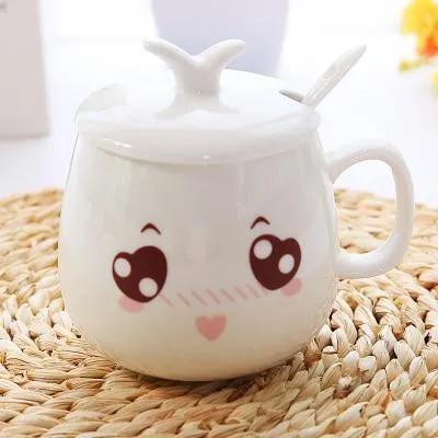 Ceramic Mugs With Adorable Faces