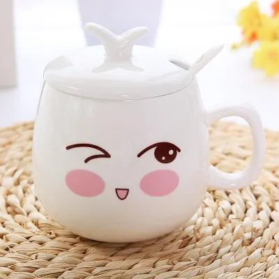 Ceramic Mugs With Adorable Faces