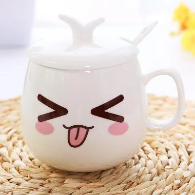Ceramic Mugs With Adorable Faces