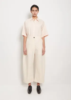 Chalco Crop Cotton Pant — Shell