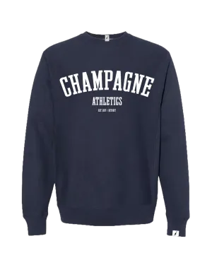 Champagne Athletics Embroidered Premium Heavyweight Crewneck