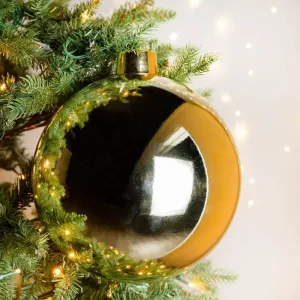 Champagne Shiny XL Bauble - 25cm