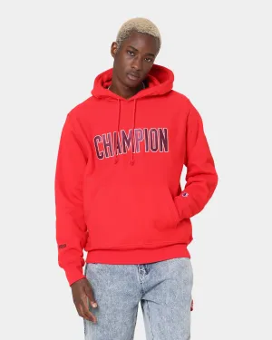 Champion Reverse Weave Collegiate Heritage Hoodie Scarlet