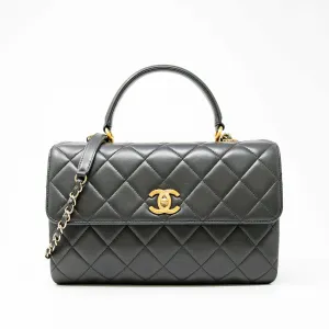 Chanel Grey Medium Trendy CC Flap Bag