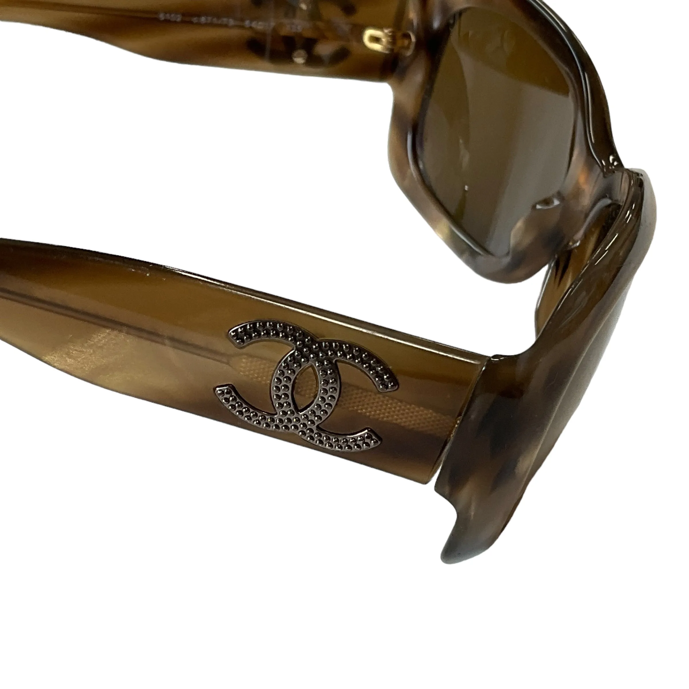 Chanel Tortoise Sunglasses. SOLD AS IS