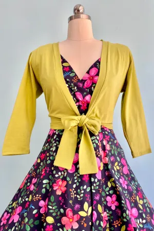 Chartreuse Sweet Sweater by Heart of Haute