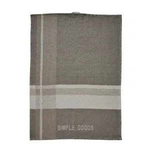 Checkered tea towel