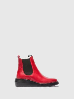 Chelsea Ankle Boots BETY502FLY RUG RED