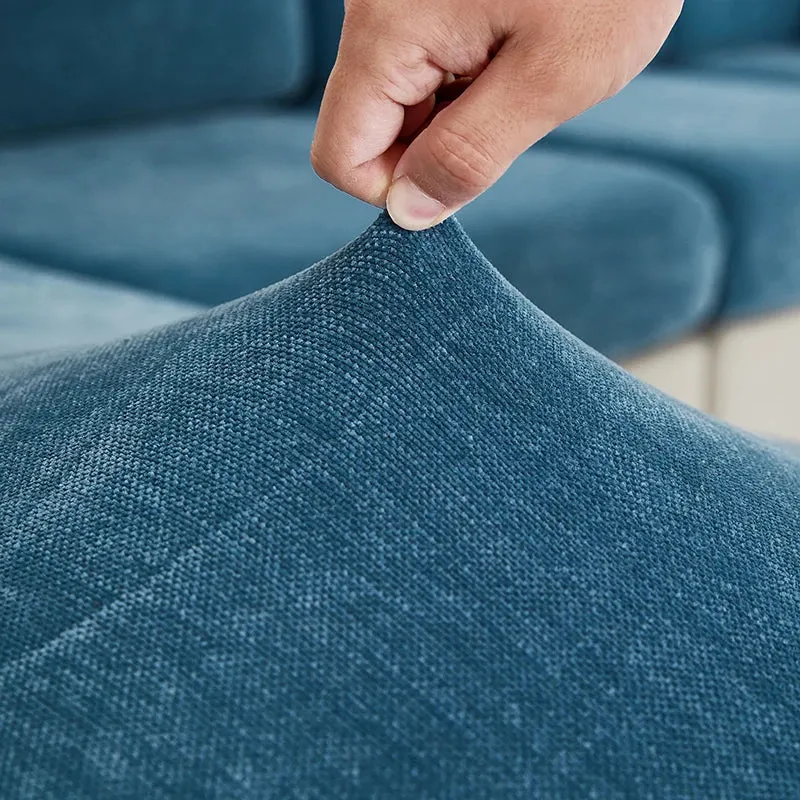 Chenille Perfection Sectional Sofa Cover
