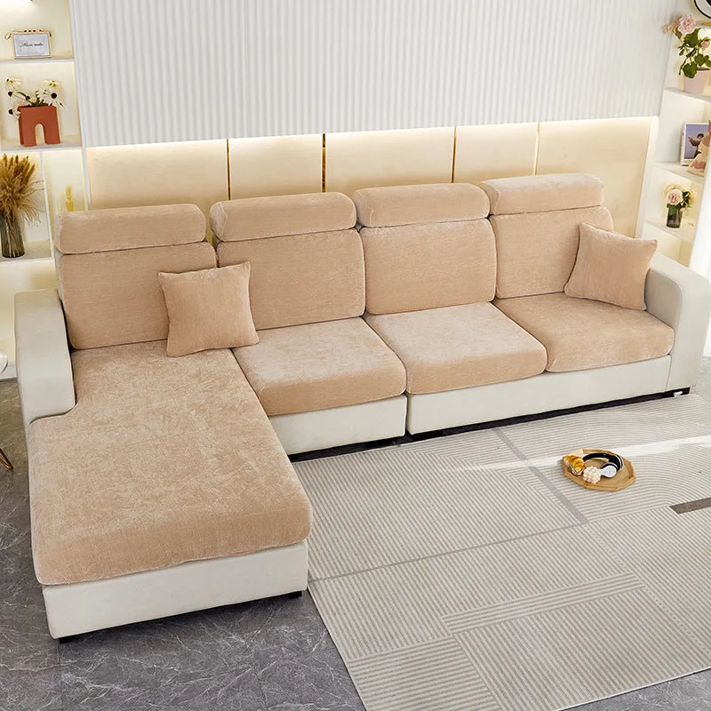 Chenille Perfection Sectional Sofa Cover