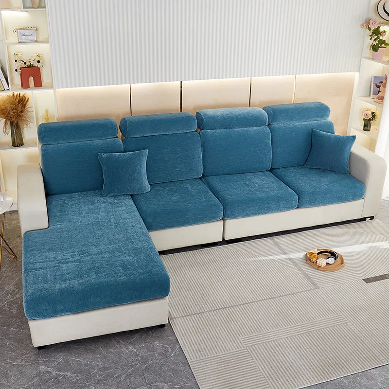 Chenille Perfection Sectional Sofa Cover