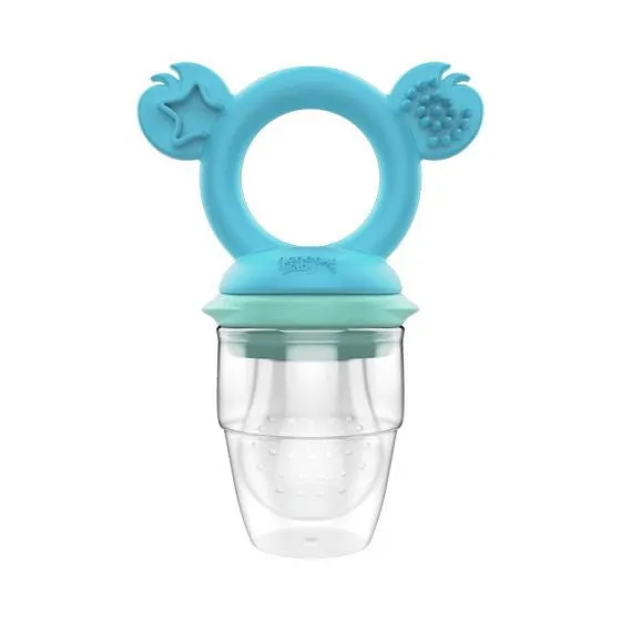 Cherub Silicone Feeder & Teether G/B