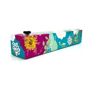 ChicWrap Dispenser Spring Flowers Plastic Wrap 12" x 250'