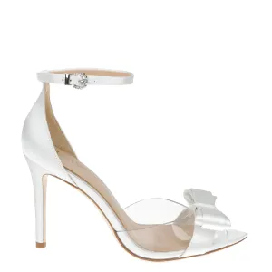 Chloe - White Point Bow Heels