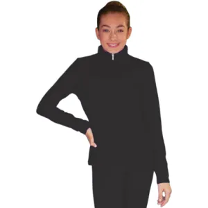 ChloeNoel JT811 Solid Fleece Fitted Elite Jacket w/ Thumb Holes