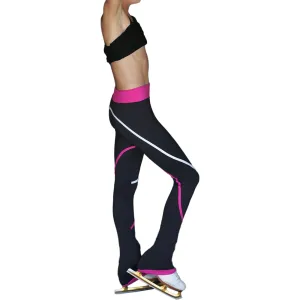 ChloeNoel P618F 2-Tone Piping Light Weight Fleece Pants