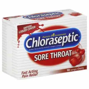 Chloraseptic Cherry Lozenges 18 PC