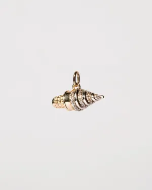 Chocolate & Vanilla Swirl Soft Serve Charm