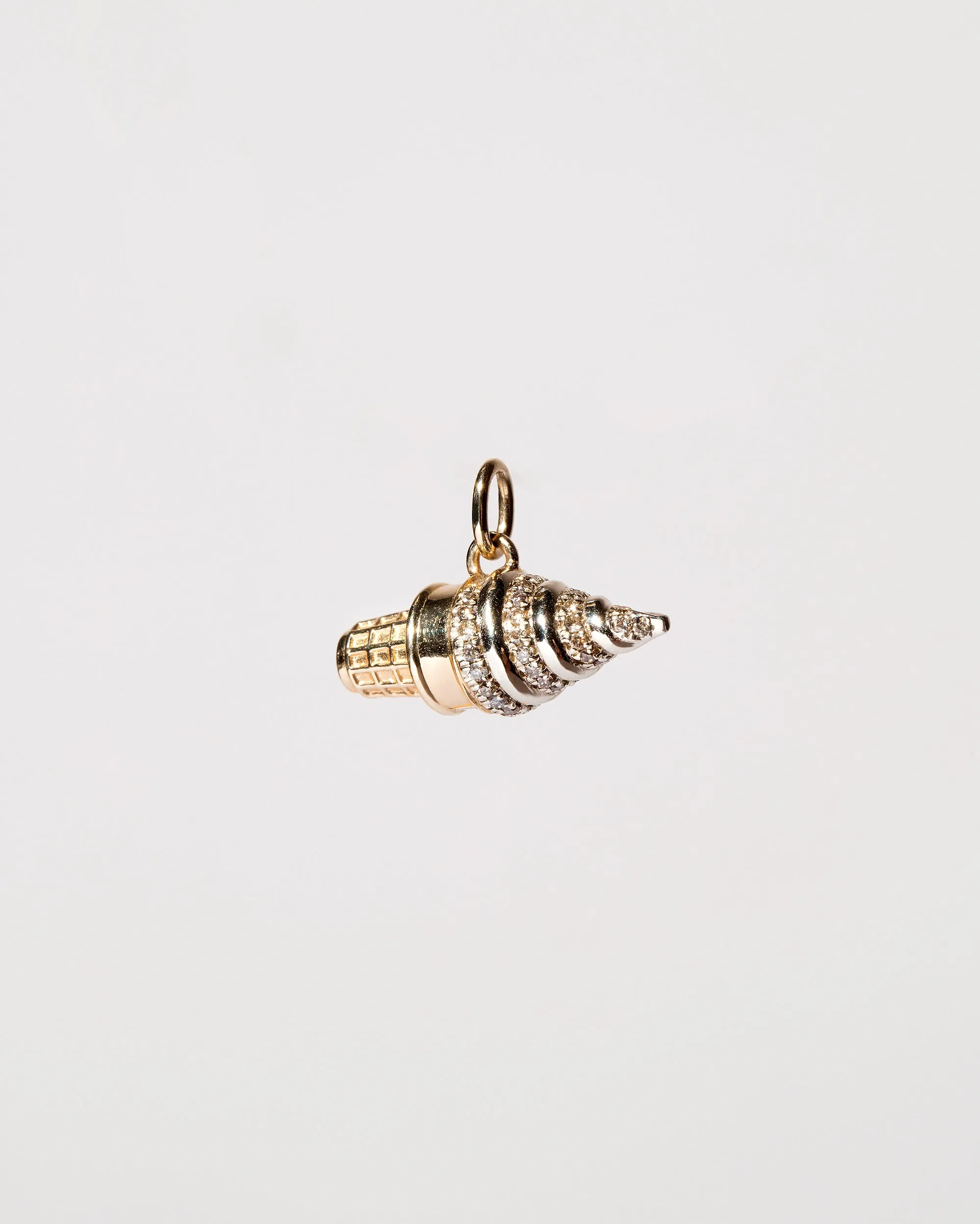Chocolate & Vanilla Swirl Soft Serve Charm
