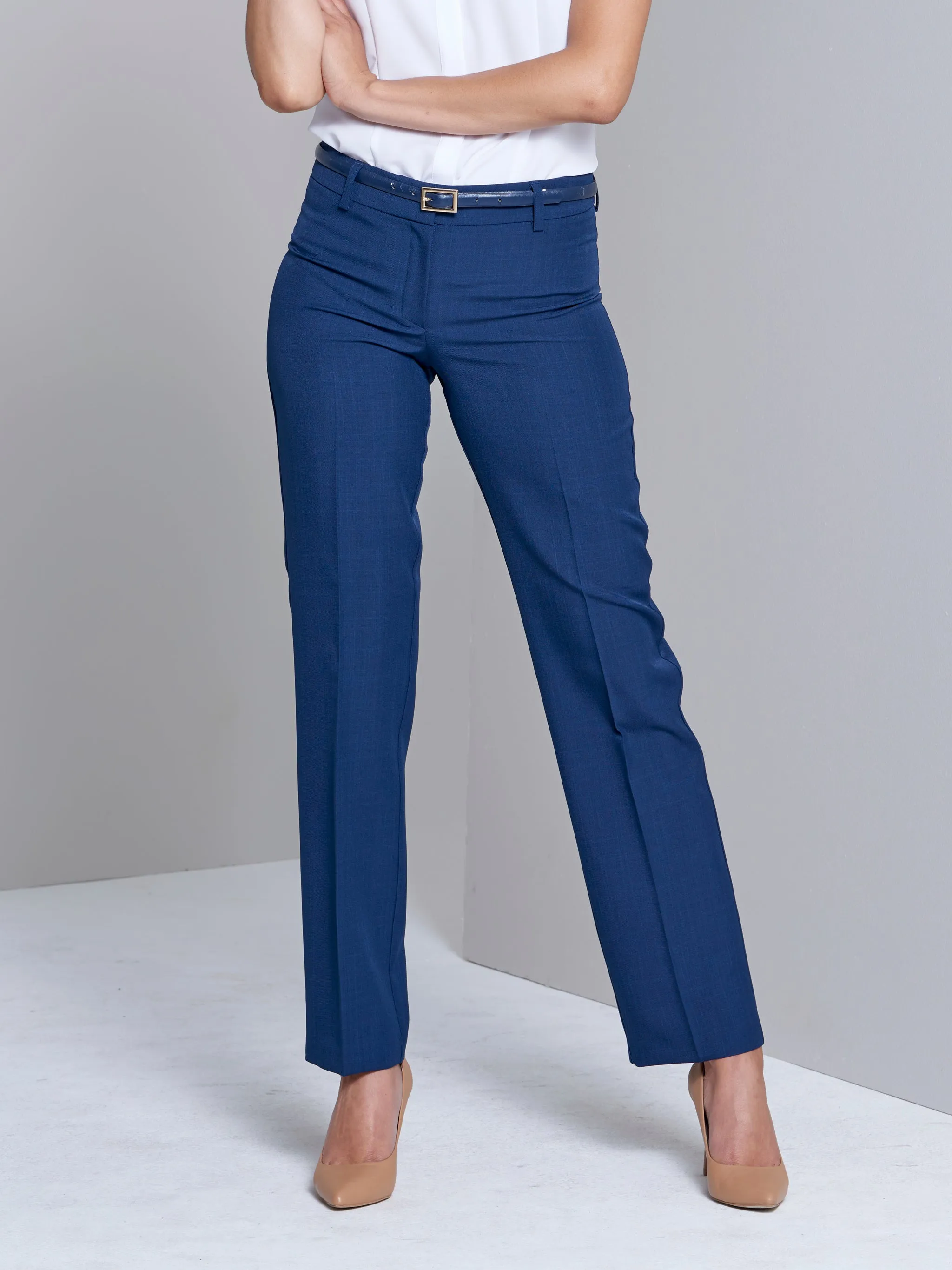 Christine regular fit pants - light blue