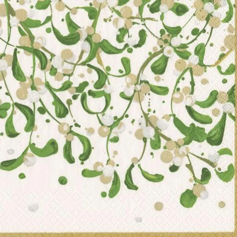 Christmas Lunch Napkin | Modern Mistletoe