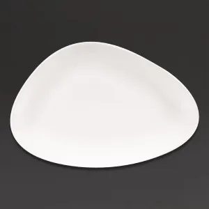 Churchill Lotus Triangular Plates White 300mm (Pack of 6)