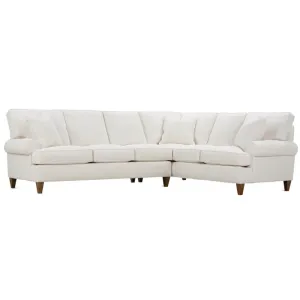 Cindy 3-Seat Left Seated End with Corner & Right Seated End in Nomad Snow