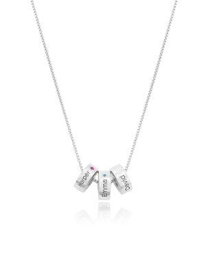 Circle of Life Necklace - 925 Sterling Silver