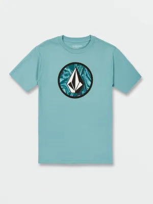 Circle Stone Short Sleeve Tee - Cali Blue Heather