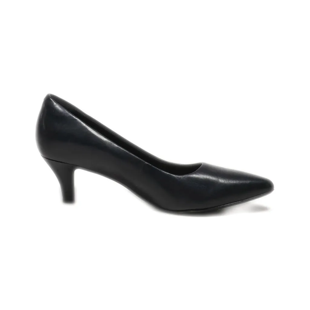 Clarks Collection Kitten Heels Leather Black Colour For Women