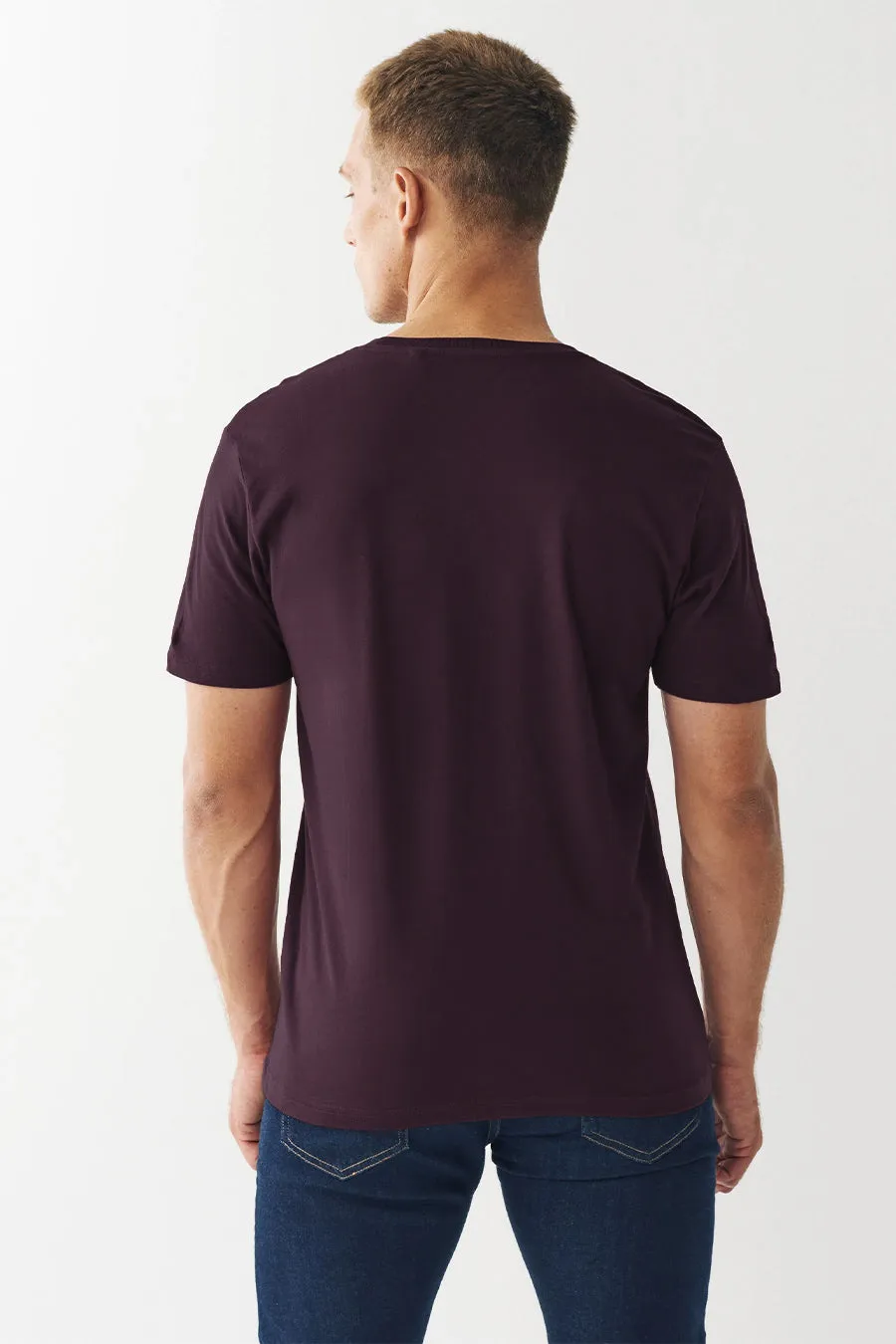 Classic Crew in Wine