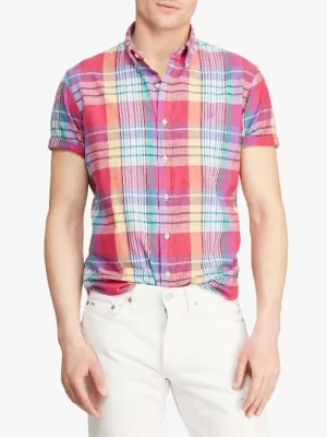Classic Fit Madras Shirt