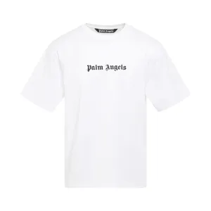 Classic Logo Slim T-Shirt in White