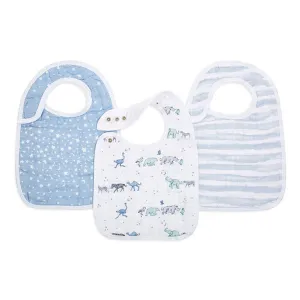 Classic Snap Bib 3 Pack  Rising Star